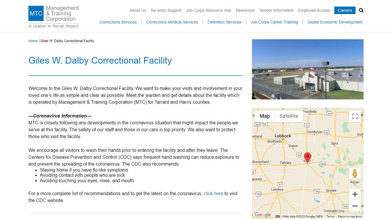Giles W. Dalby Correctional Facility - MTC